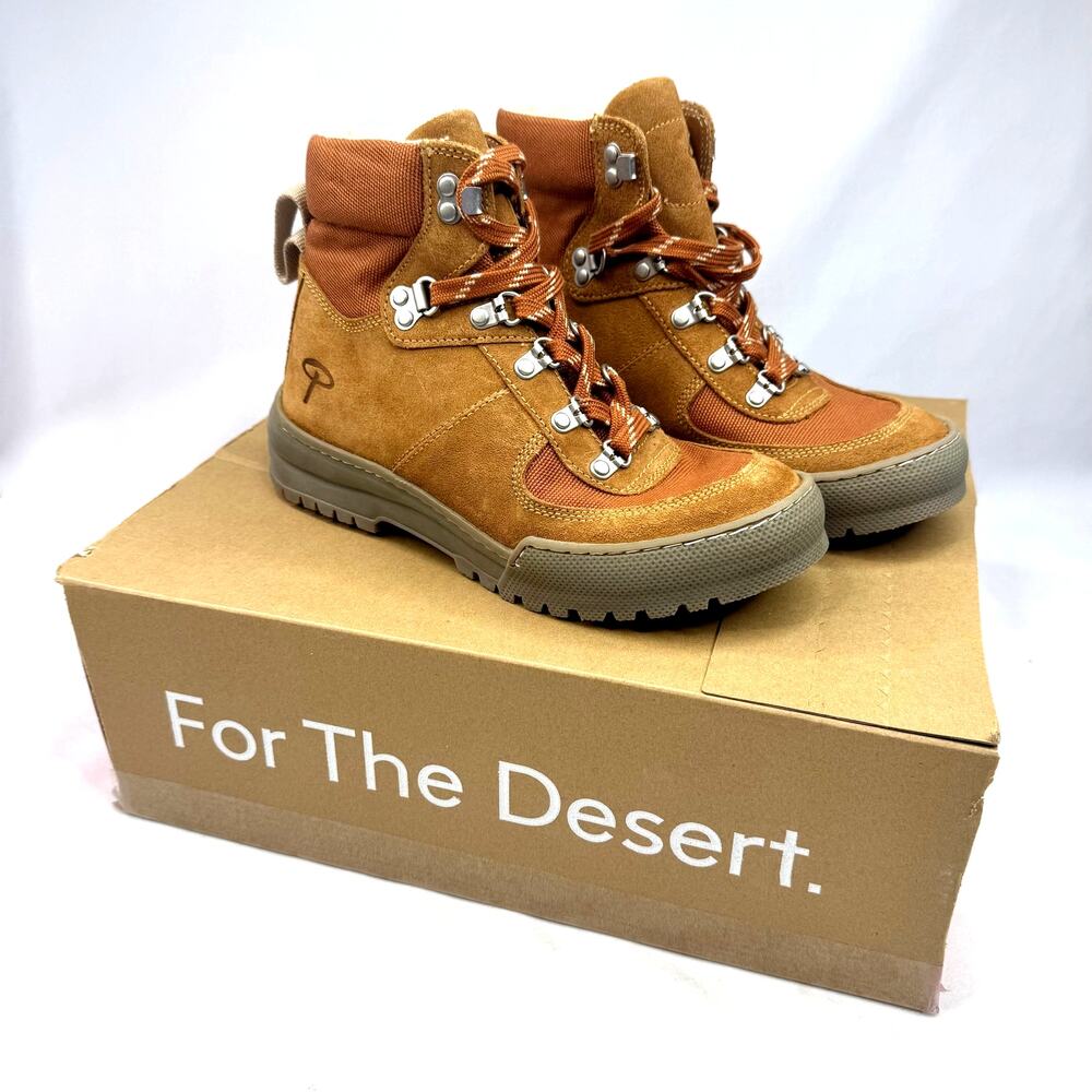 New Erem Xerocole Caramel Brown Hiking Boots 7.5